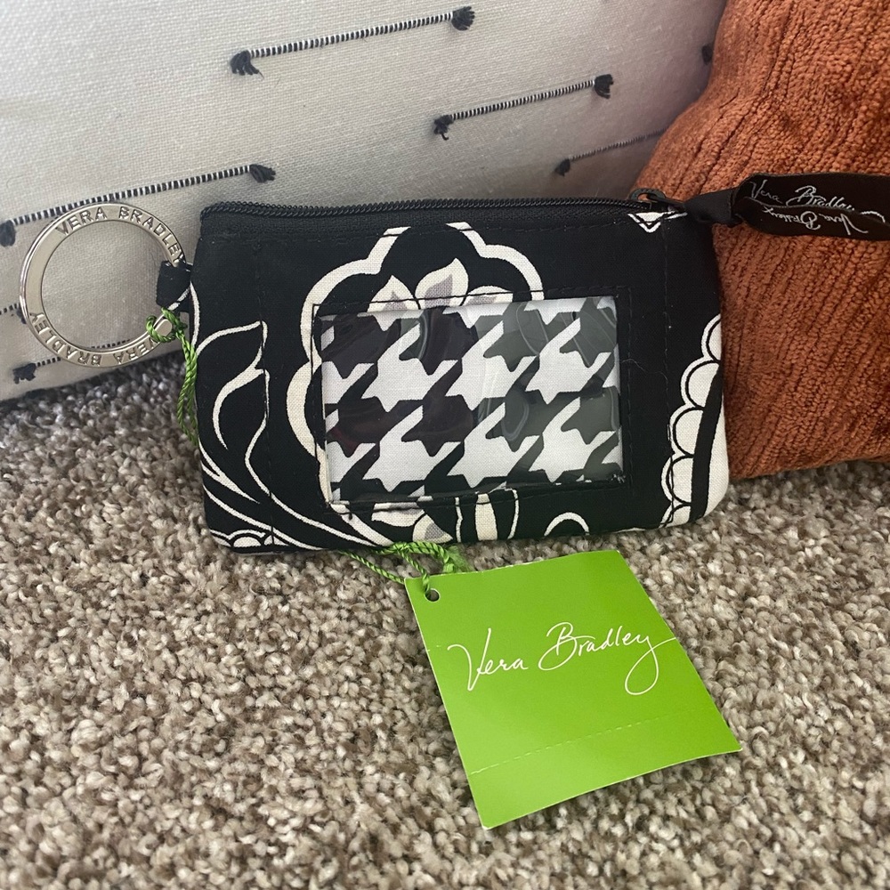 NWT Vera Bradley Zip ID Case, Midnight Paisley